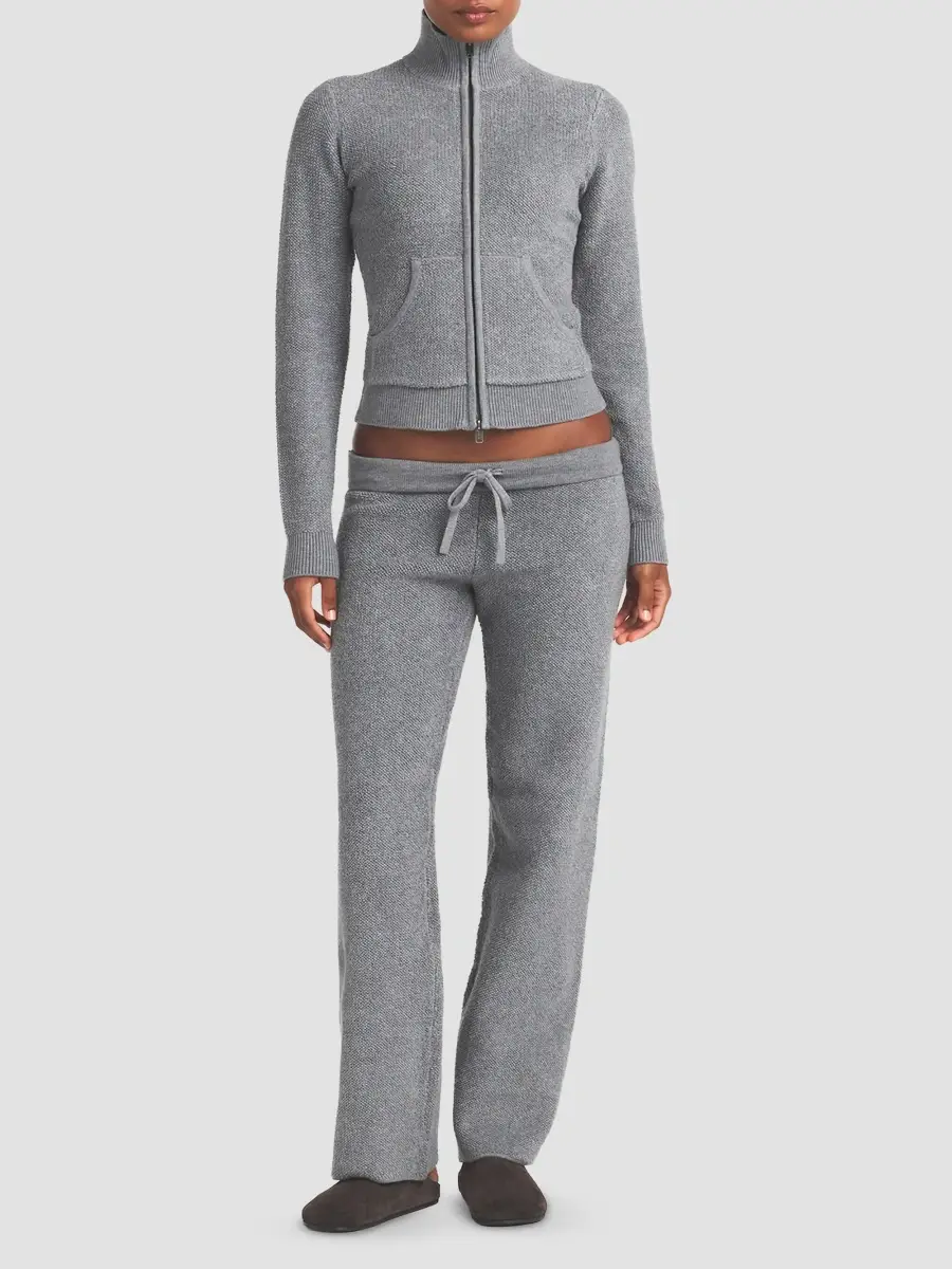 Skims Women's Knit Zip-Up Jacket | Thumbnail 2