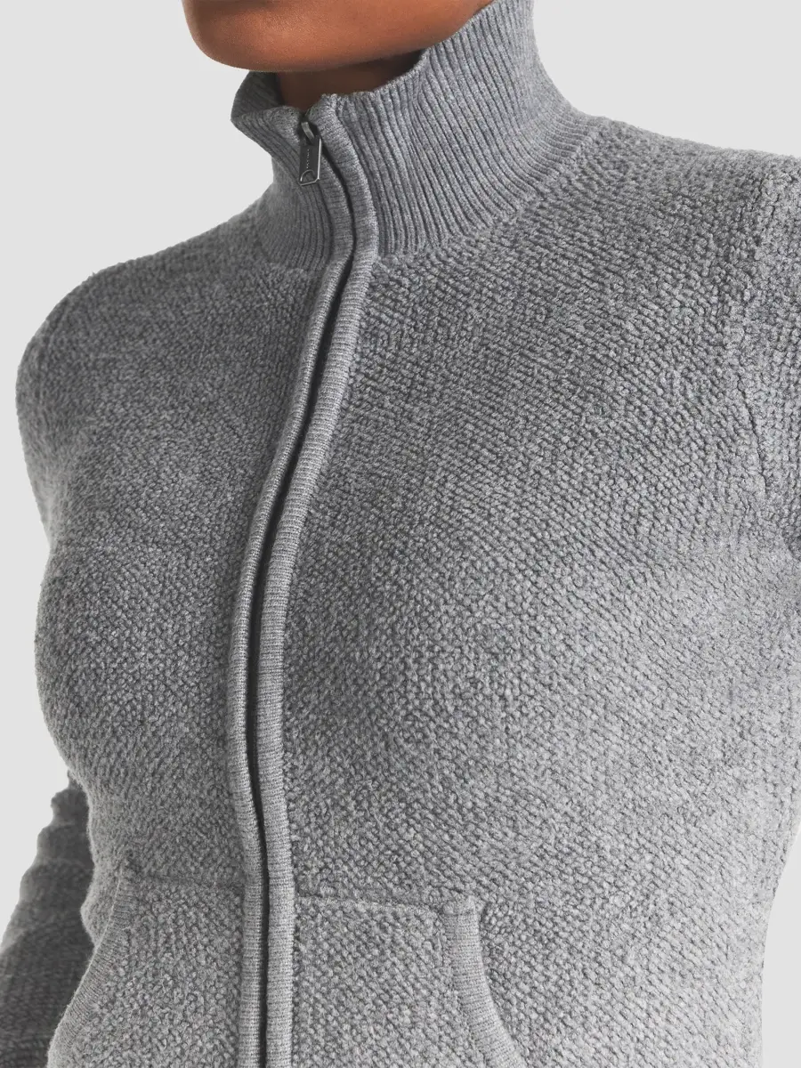 Skims Women's Knit Zip-Up Jacket | Thumbnail 5