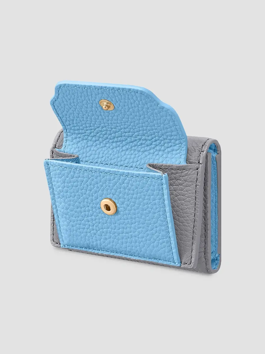 MAISON de SABRÉ Women's Leather Compact Trifold Wallet | Thumbnail 2 MAISON de SABRÉ Women's Leather Compact Trifold Wallet | Thumbnail 2