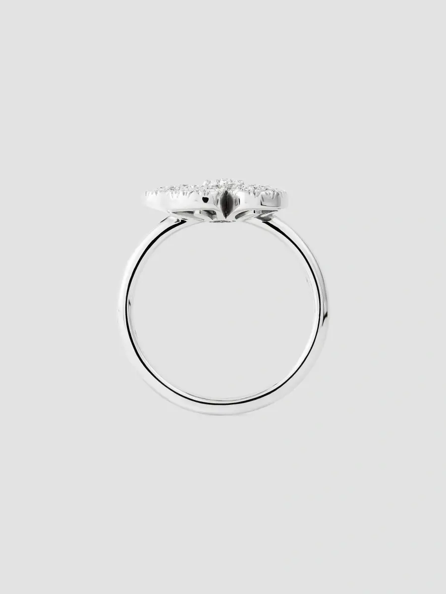 Miseno Women's Ischia 18K White Gold & 0.74 TCW Diamond Flower Ring | Thumbnail 3 Miseno Women's Ischia 18K White Gold & 0.74 TCW Diamond Flower Ring | Thumbnail 3