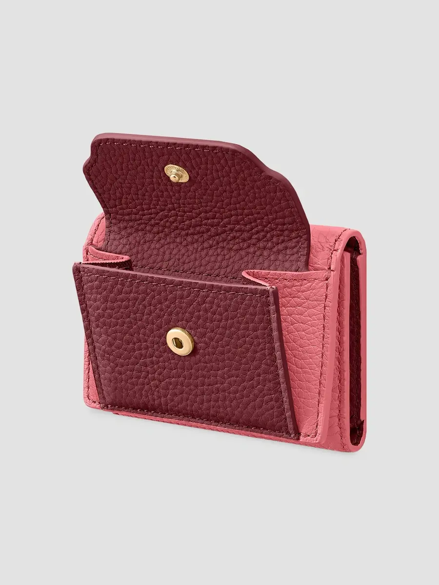 MAISON de SABRÉ Women's Leather Compact Trifold Wallet | Thumbnail 2 MAISON de SABRÉ Women's Leather Compact Trifold Wallet | Thumbnail 2