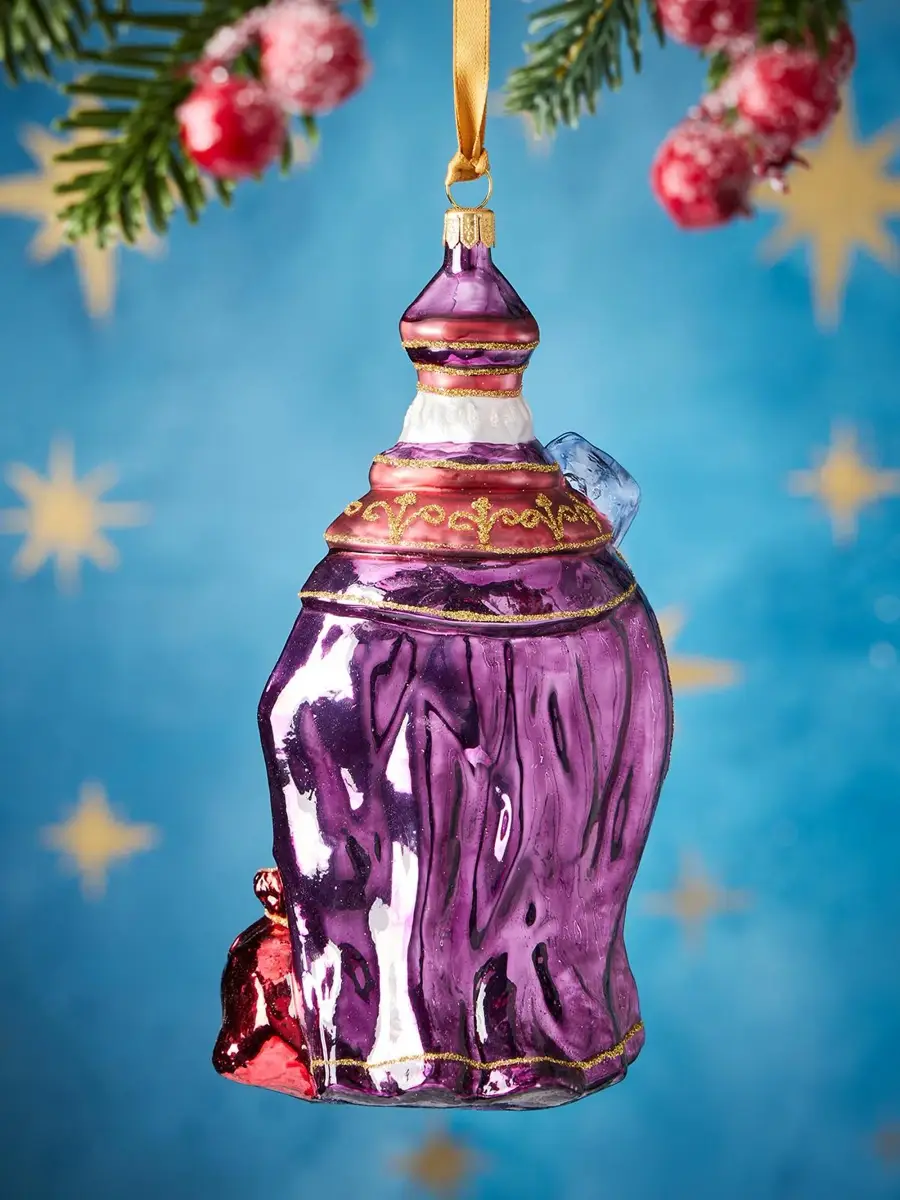 Exclusively Ours Bishop Santa Glass Ornament | Thumbnail 2