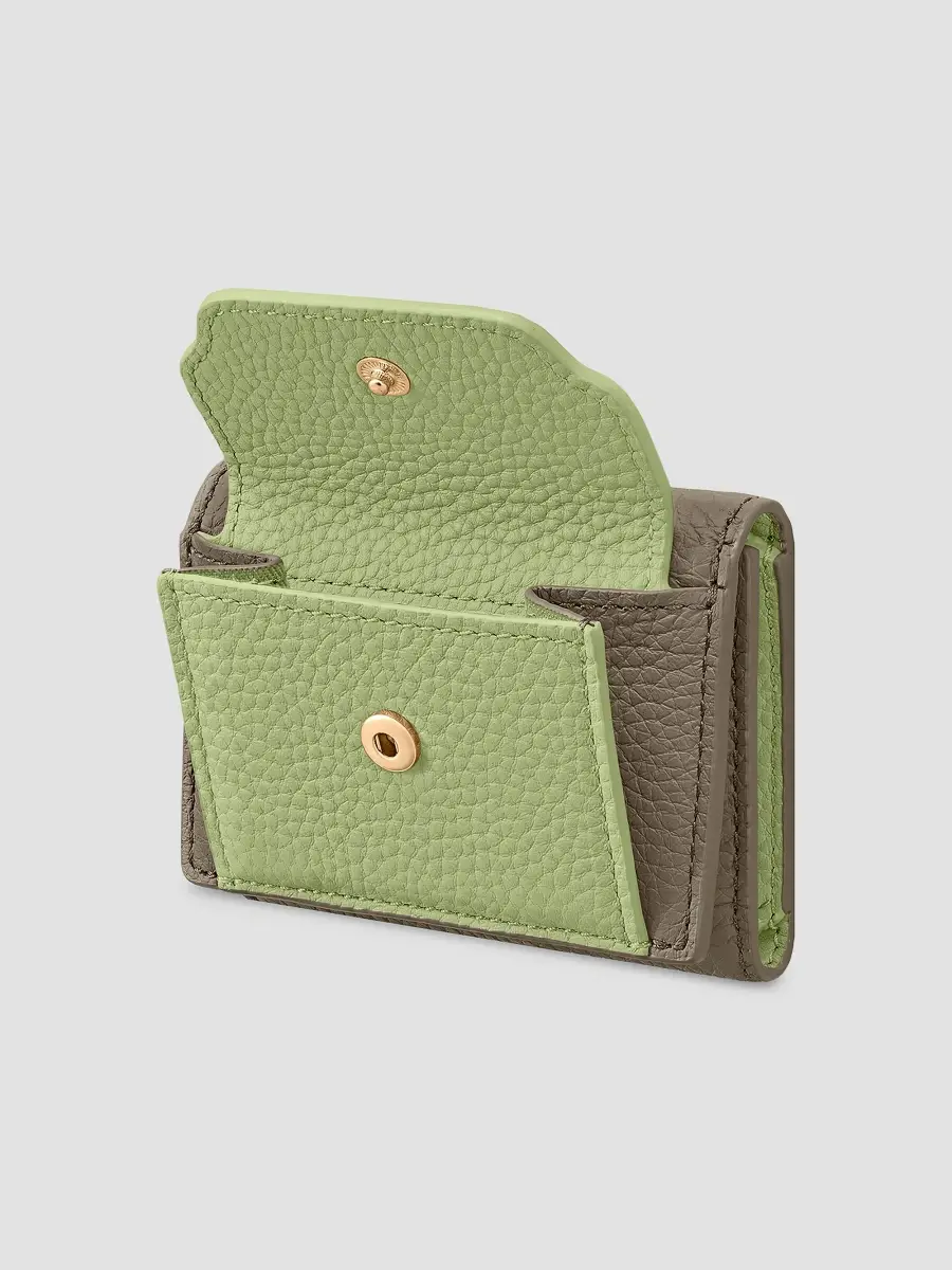 MAISON de SABRÉ Women's Leather Compact Trifold Wallet | Thumbnail 2 MAISON de SABRÉ Women's Leather Compact Trifold Wallet | Thumbnail 2