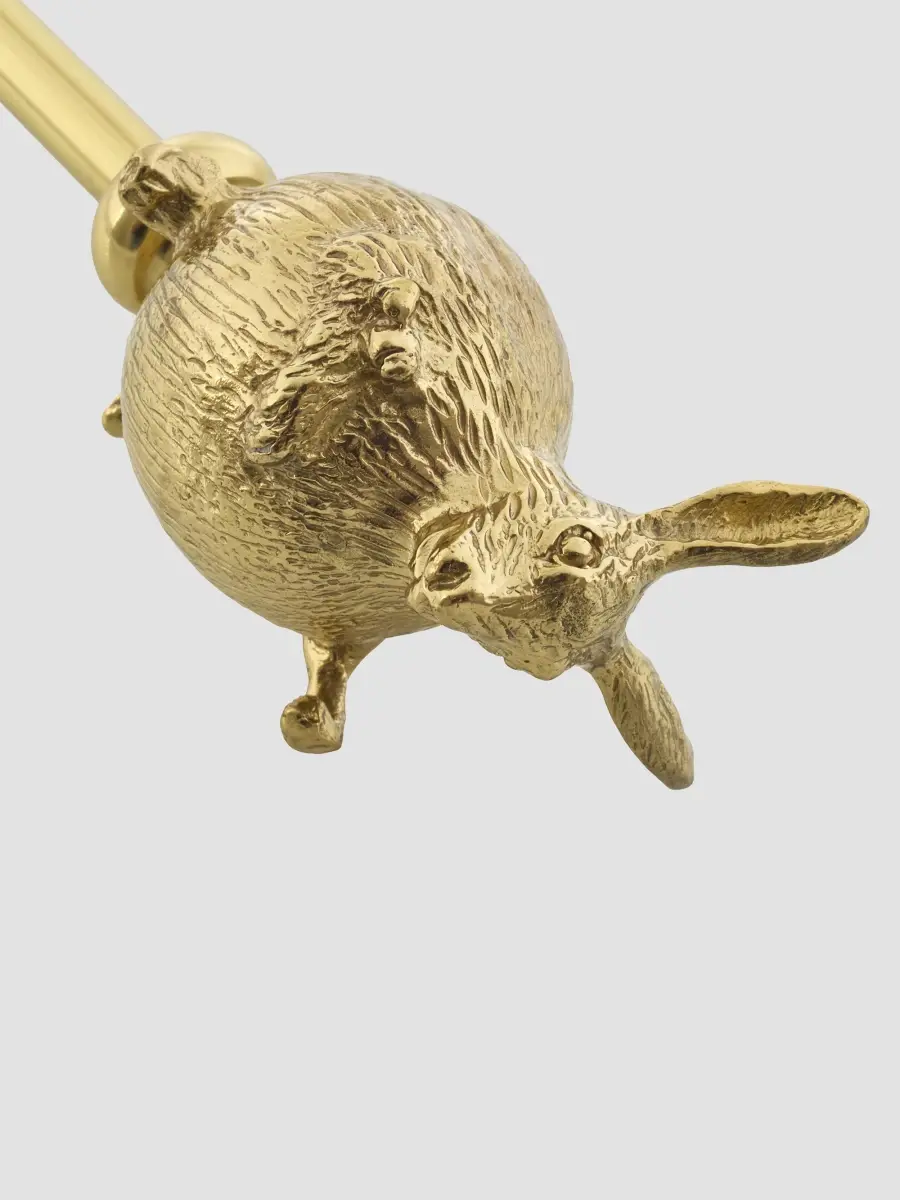 John-Richard Collection Brass Bunny Shoehorn | Thumbnail 6 John-Richard Collection Brass Bunny Shoehorn | Thumbnail 6