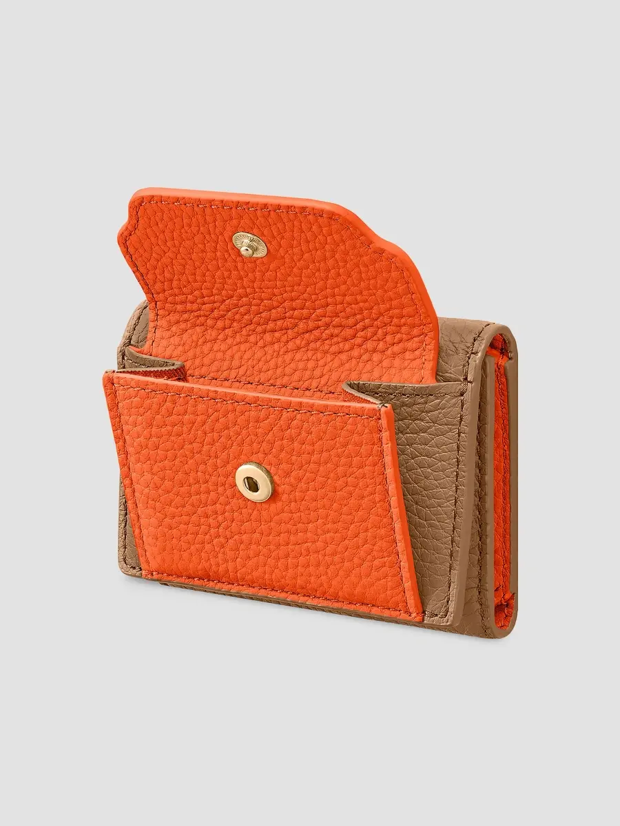 MAISON de SABRÉ Women's Leather Compact Trifold Wallet | Thumbnail 2 MAISON de SABRÉ Women's Leather Compact Trifold Wallet | Thumbnail 2