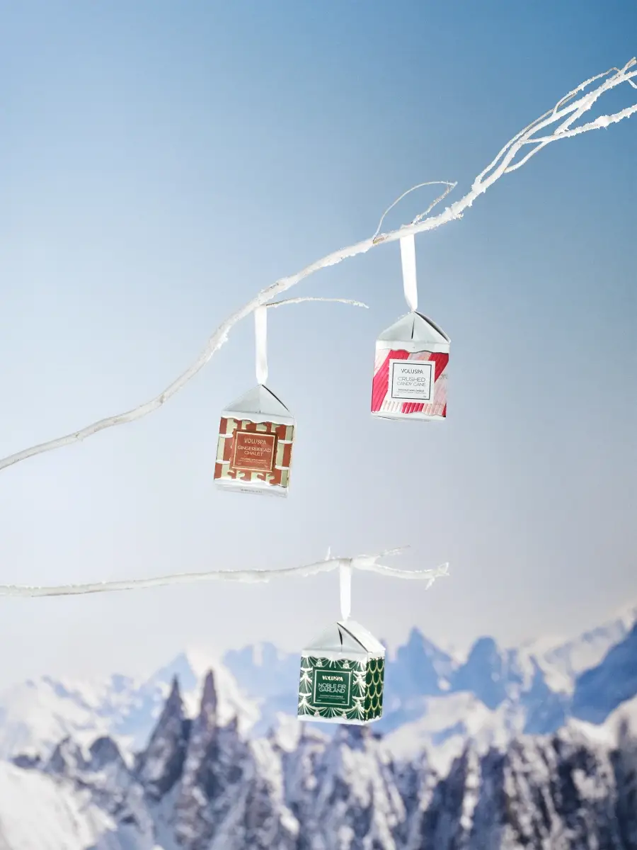 Voluspa Noble Fir Garland Boxed Candle Ornament | Thumbnail 2 Voluspa Noble Fir Garland Boxed Candle Ornament | Thumbnail 2