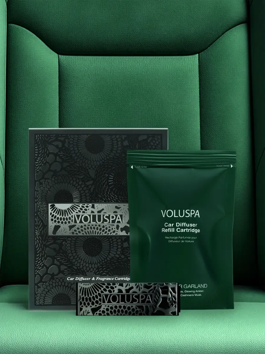 Voluspa Noble Fir Garland Car Diffuser Kit | Thumbnail 2