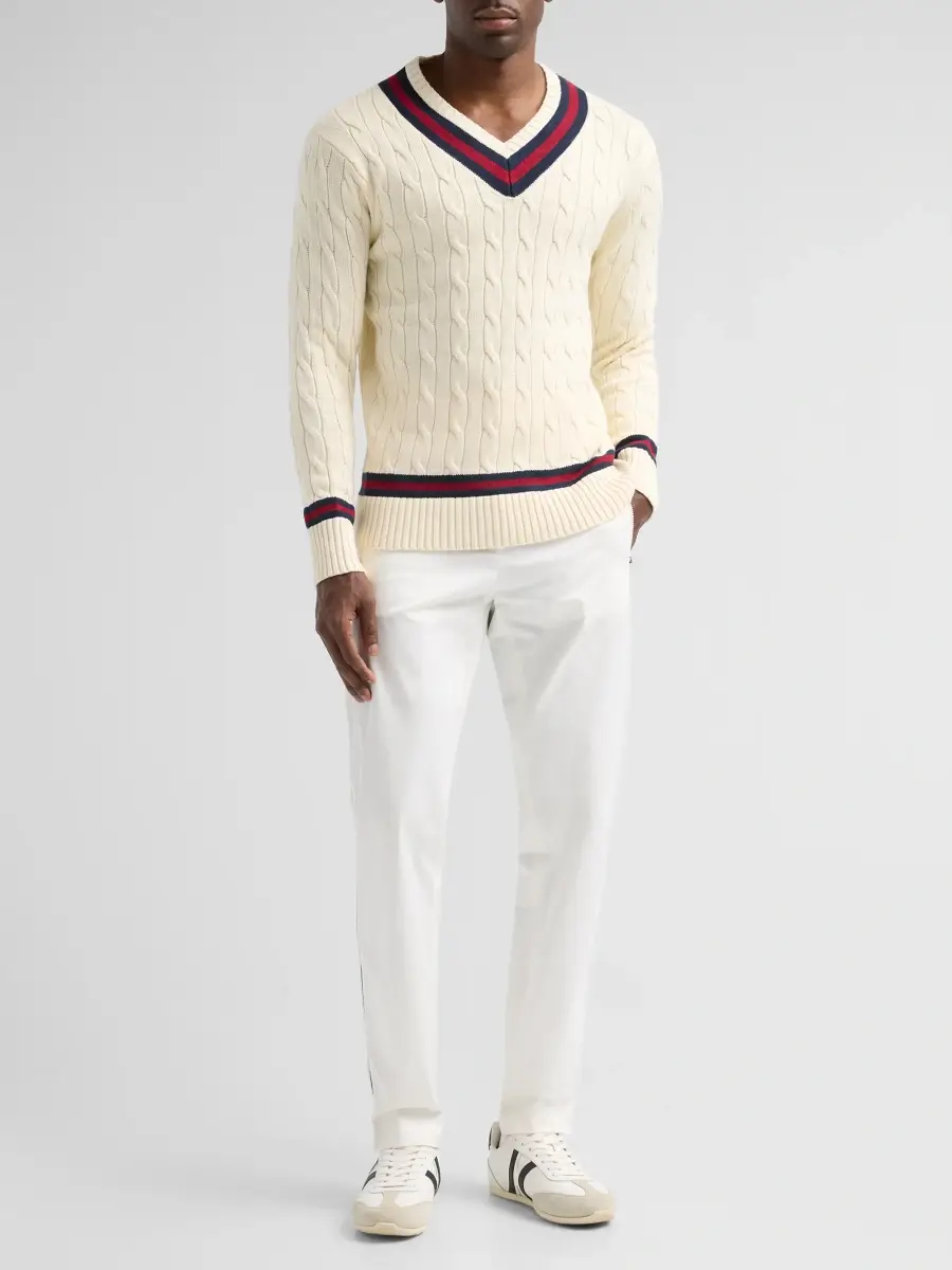 Boast Men Cotton-Blend Cable-Knit Sweater | Thumbnail 2 Boast Men Cotton-Blend Cable-Knit Sweater | Thumbnail 2