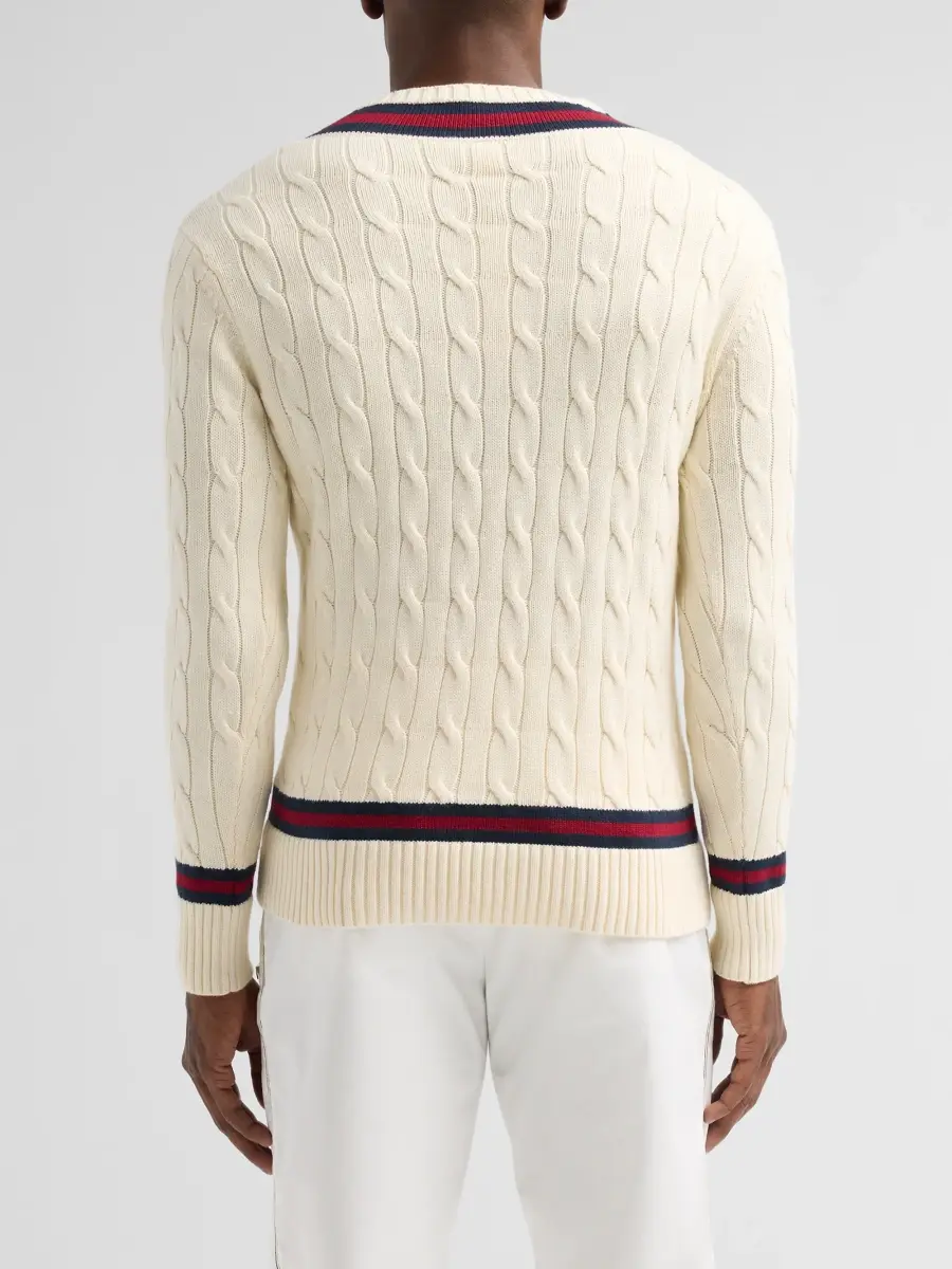 Boast Men Cotton-Blend Cable-Knit Sweater | Thumbnail 3 Boast Men Cotton-Blend Cable-Knit Sweater | Thumbnail 3
