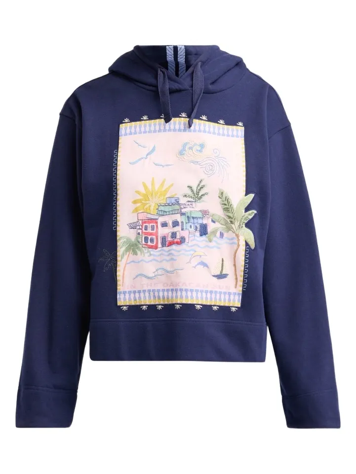 Johnny Was Women's Oaxaca Cotton Hoodie
