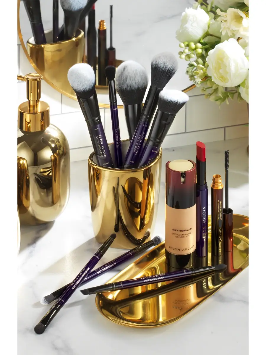 Kevyn Aucoin Beauty Women's Duet Precision Shadow Brush | Thumbnail 6