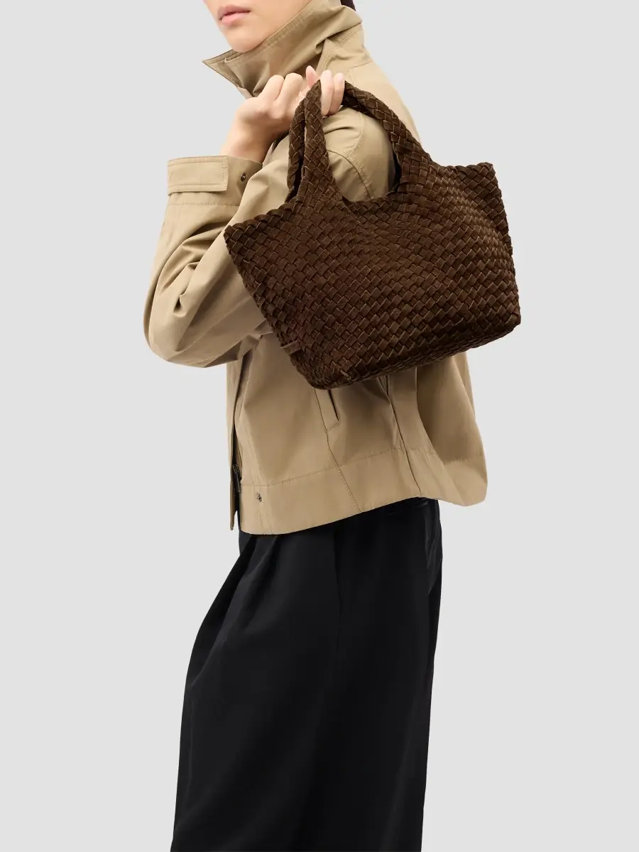 Naghedi Women's St. Barths Small Suede Tote Bag | Thumbnail 3