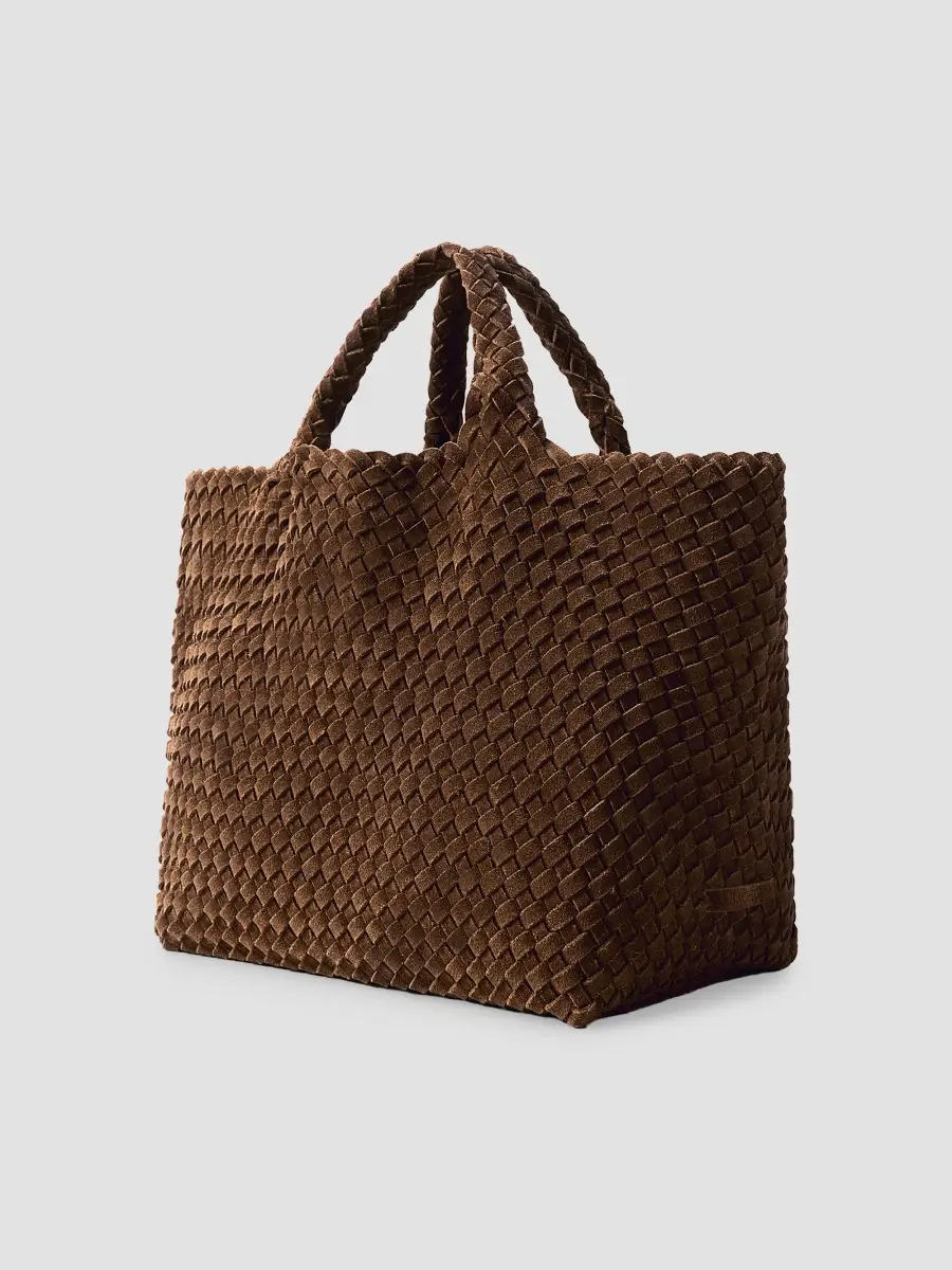 Naghedi Women's St. Barths Medium Suede Tote Bag | Thumbnail 4