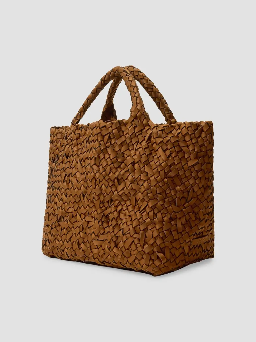 Naghedi Women's St. Barths Medium Nest Weave Tote Bag | Thumbnail 4