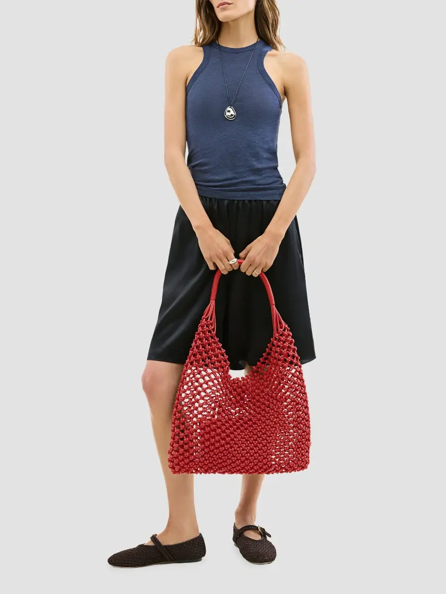 Naghedi Women's Isola Large Net Shoulder Bag | Thumbnail 2 Naghedi Women's Isola Large Net Shoulder Bag | Thumbnail 2