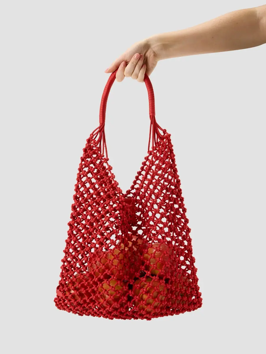Naghedi Women's Isola Large Net Shoulder Bag | Thumbnail 4 Naghedi Women's Isola Large Net Shoulder Bag | Thumbnail 4