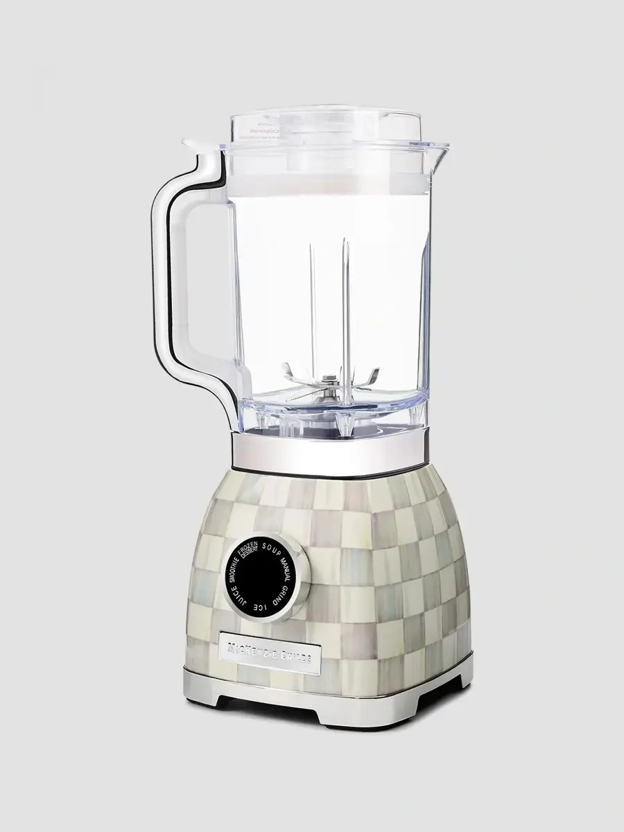 MacKenzie-Childs Sterling Check Blender | Thumbnail 2 MacKenzie-Childs Sterling Check Blender | Thumbnail 2