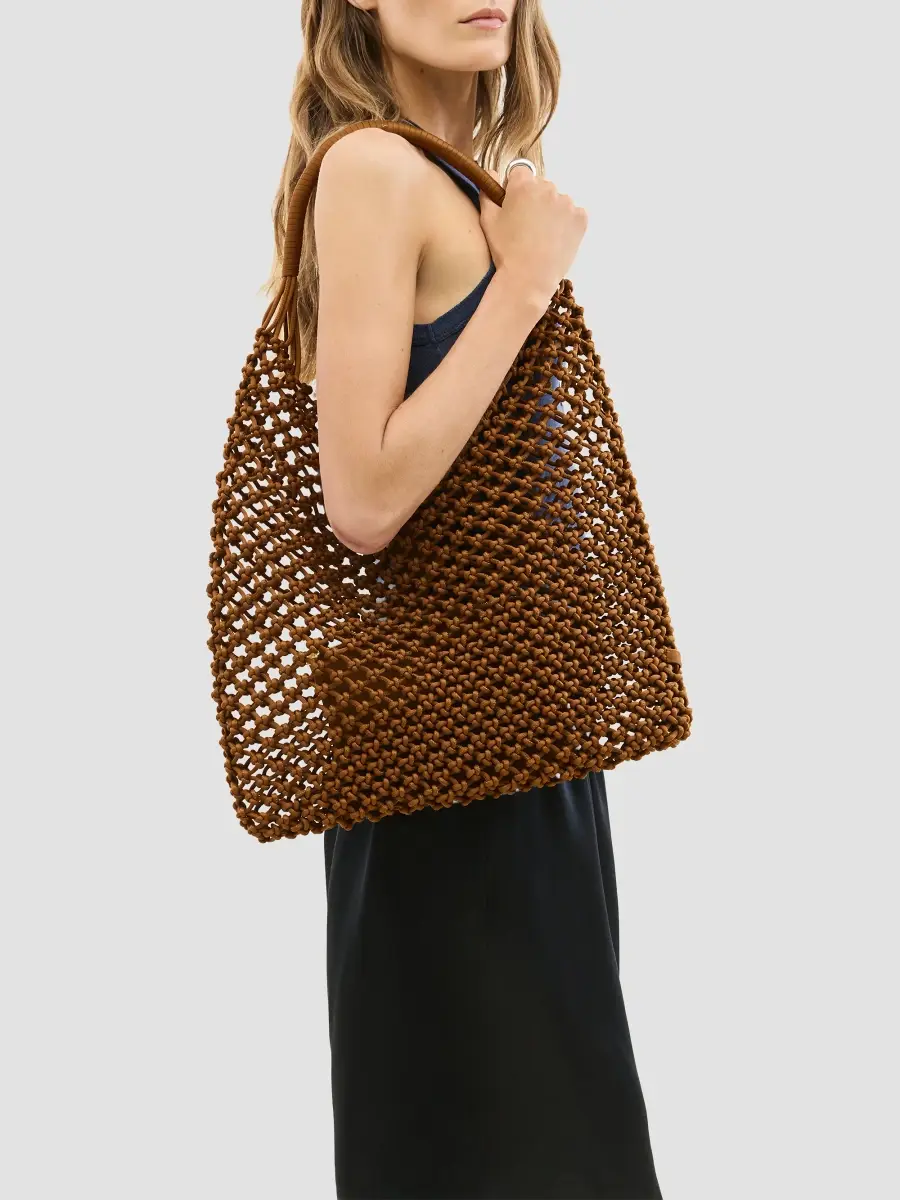 Naghedi Women's Isola Large Net Shoulder Bag | Thumbnail 3