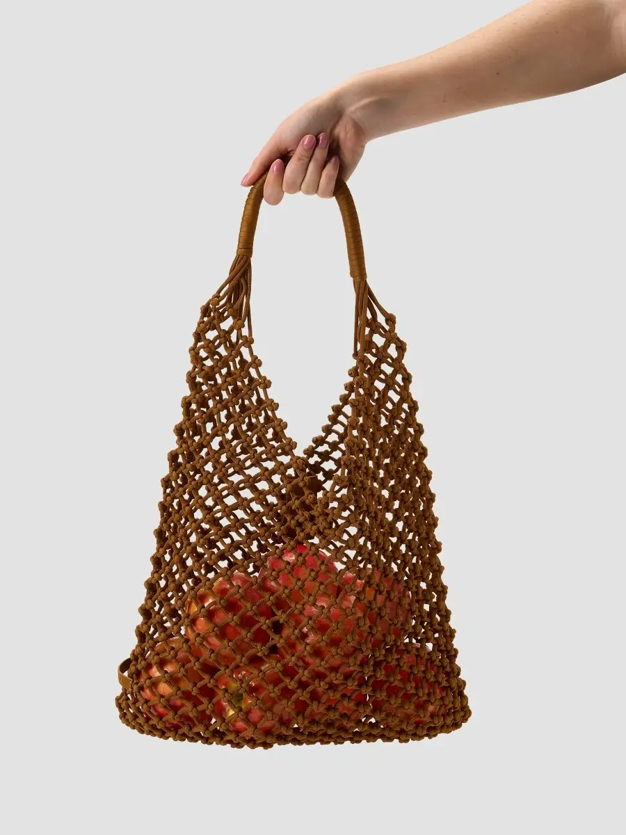 Naghedi Women's Isola Large Net Shoulder Bag | Thumbnail 4