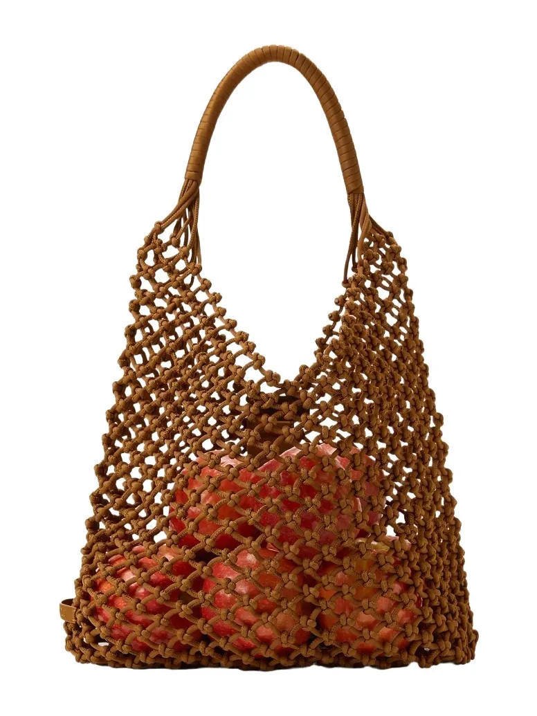Naghedi Women's Isola Large Net Shoulder Bag