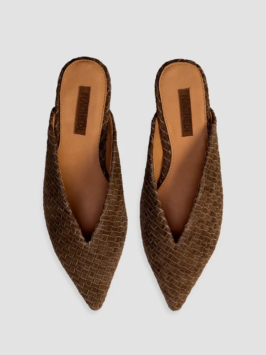 Naghedi Women's Strada Suede Kitten Heel Mules | Thumbnail 2 Naghedi Women's Strada Suede Kitten Heel Mules | Thumbnail 2
