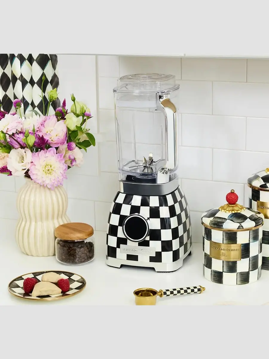 MacKenzie-Childs Courtly Check Blender | Thumbnail 5 MacKenzie-Childs Courtly Check Blender | Thumbnail 5