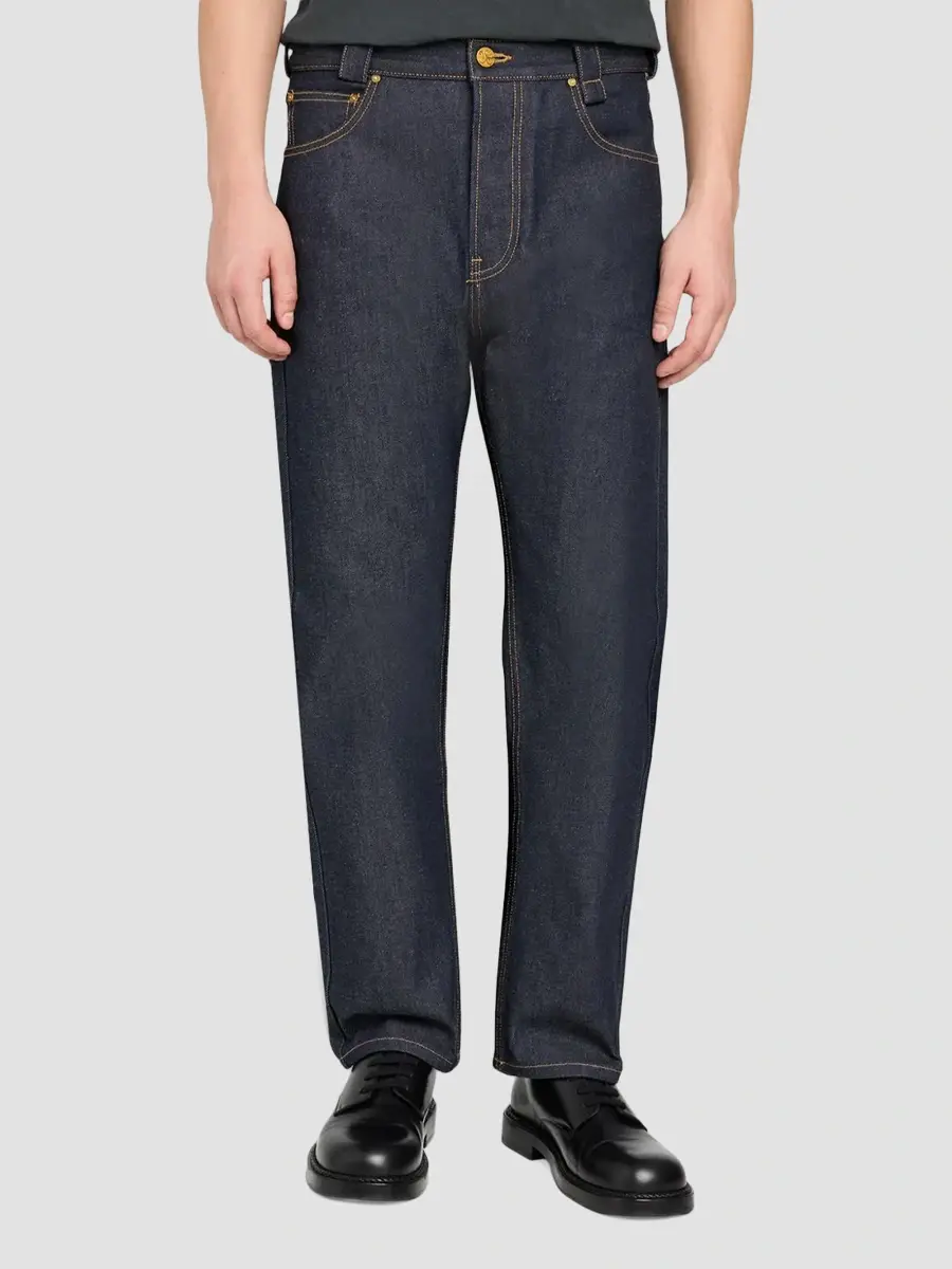 Willy Chavarria Men's Chente Straight-Leg Jeans | Thumbnail 4
