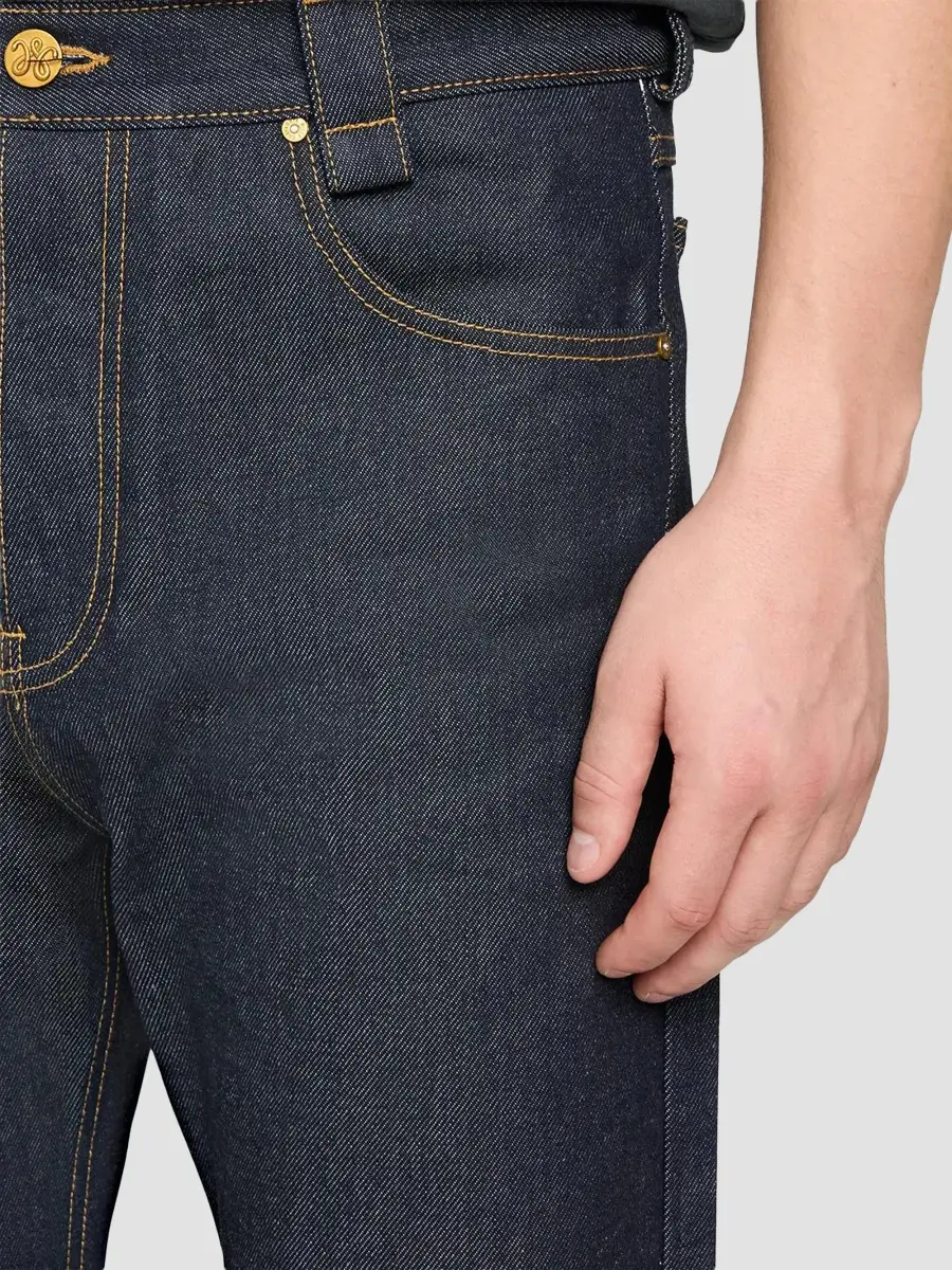 Willy Chavarria Men's Chente Straight-Leg Jeans | Thumbnail 5