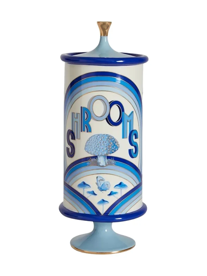 Jonathan Adler Druggist Shrooms Canister
