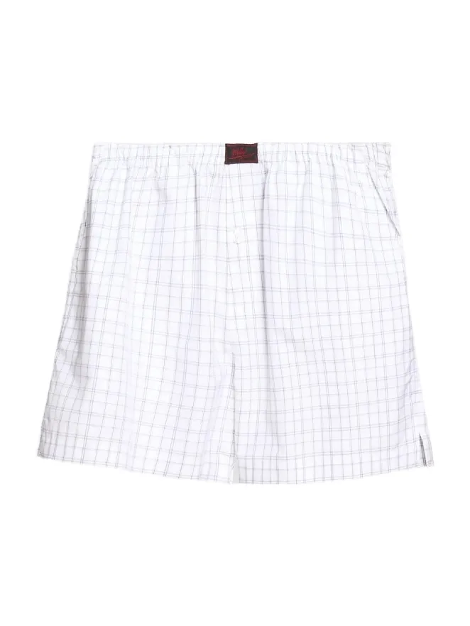 Willy Chavarria Men's Check Cotton Boxers