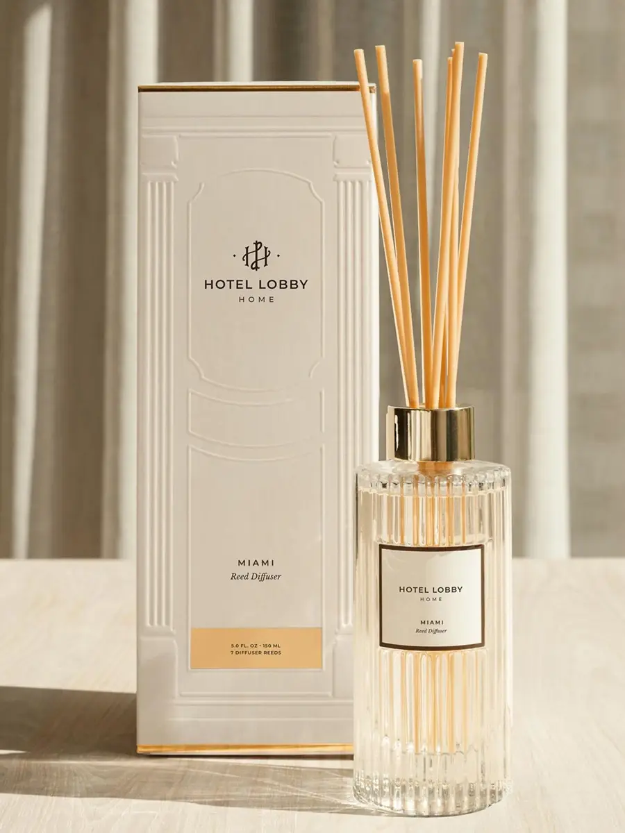 Hotel Lobby Candle Miami Reed Diffuser | Thumbnail 2 Hotel Lobby Candle Miami Reed Diffuser | Thumbnail 2