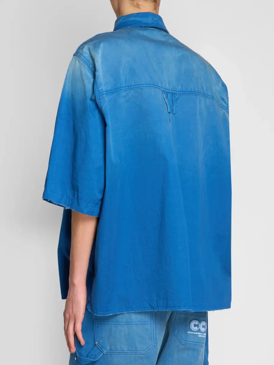 Willy Chavarria Men's Oversized Workwear Corcoran Overshirt | Thumbnail 3 Willy Chavarria Men's Oversized Workwear Corcoran Overshirt | Thumbnail 3