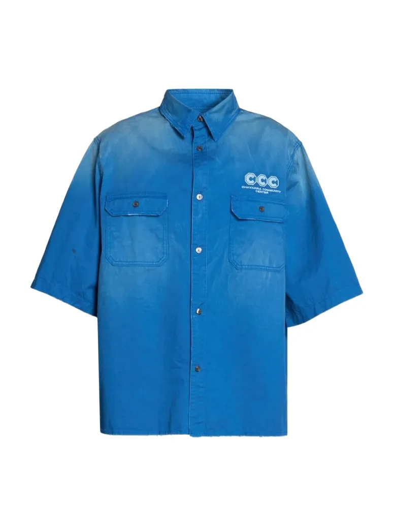 Willy Chavarria Men's Oversized Workwear Corcoran Overshirt