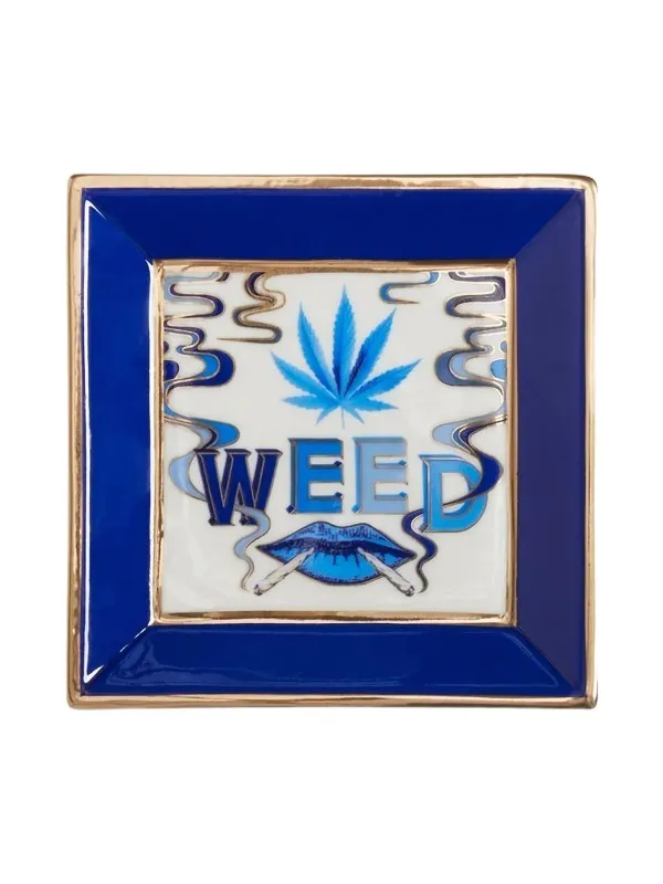Jonathan Adler Druggist Weed Square Tray