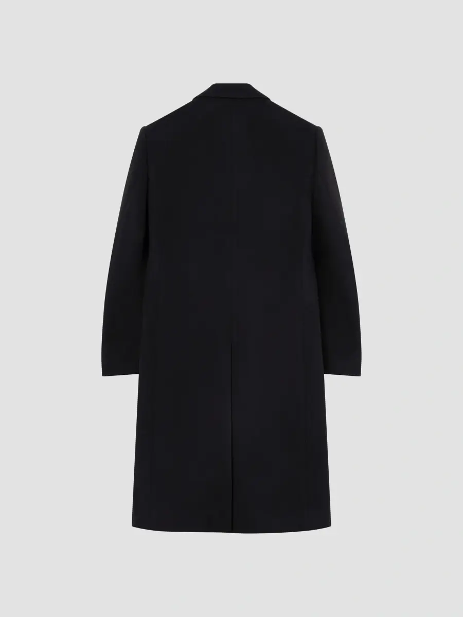 Givenchy Men's Coat in Wool and Cashmere - Black | Thumbnail 3 Givenchy Men's Coat in Wool and Cashmere - Black | Thumbnail 3