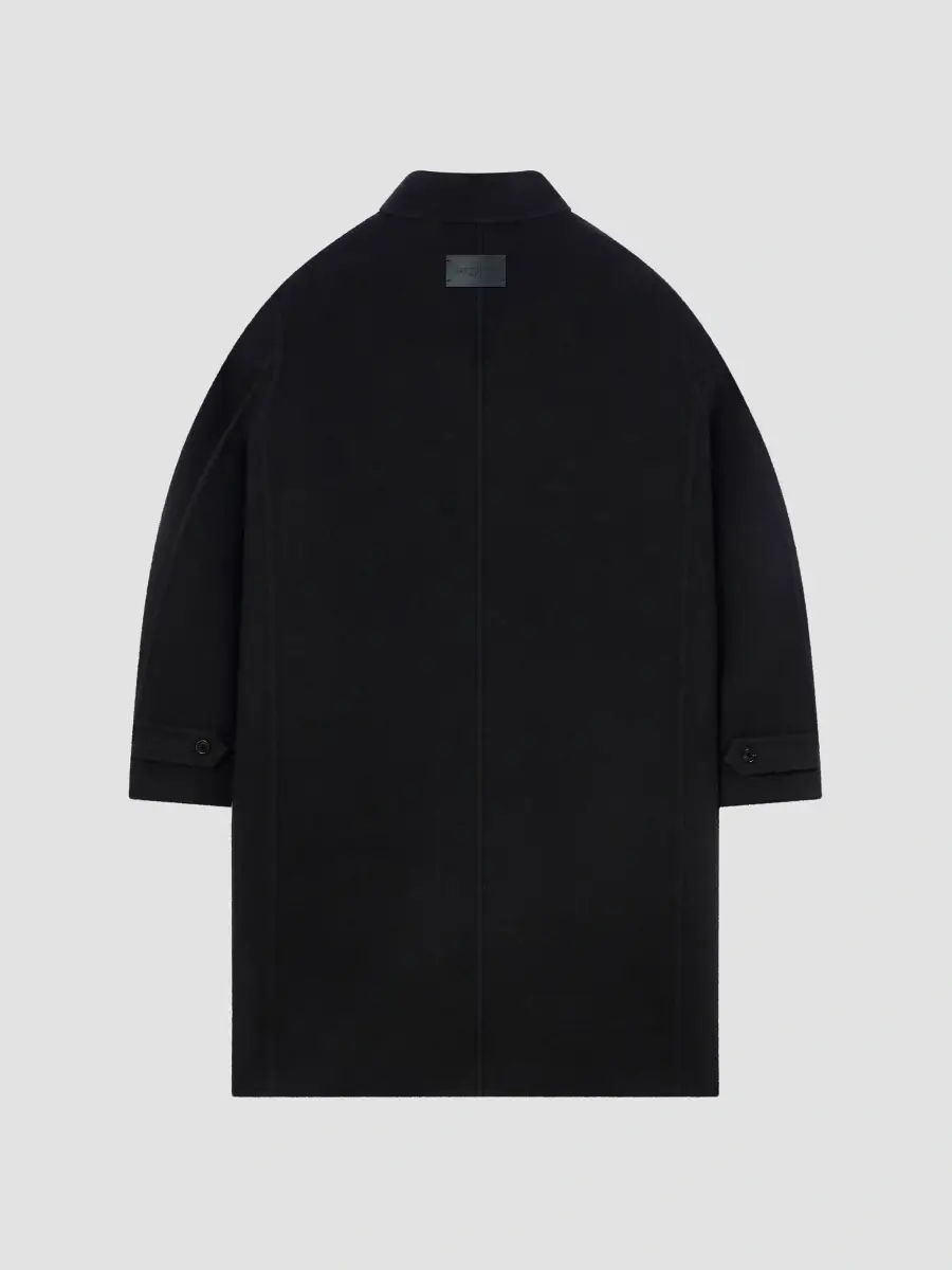Givenchy Men's Coat in Wool - White Black | Thumbnail 3 Givenchy Men's Coat in Wool - White Black | Thumbnail 3