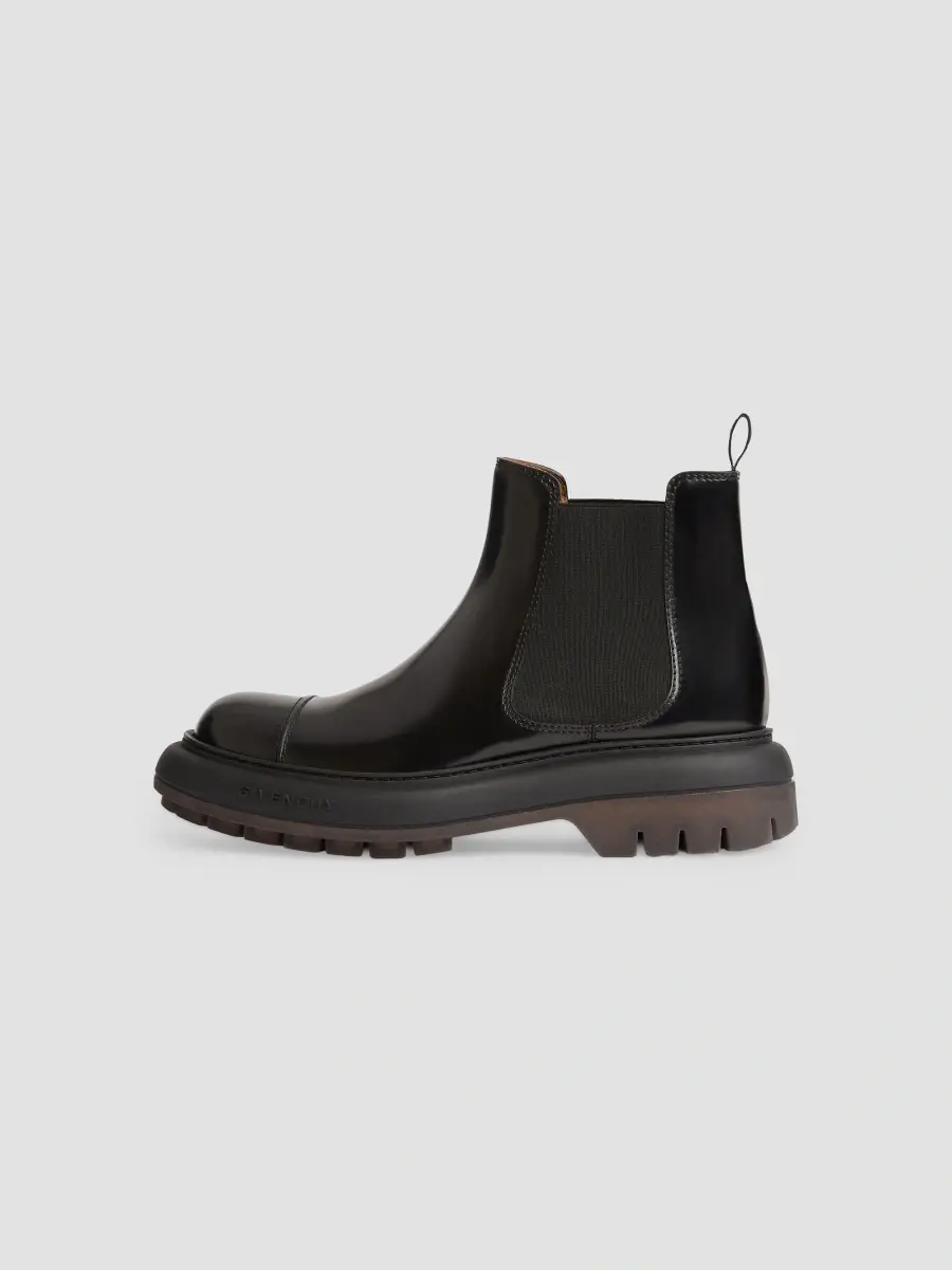 Givenchy Men's Cargo Chelsea Boots in Brushed Leather - Black | Thumbnail 2 Givenchy Men's Cargo Chelsea Boots in Brushed Leather - Black | Thumbnail 2