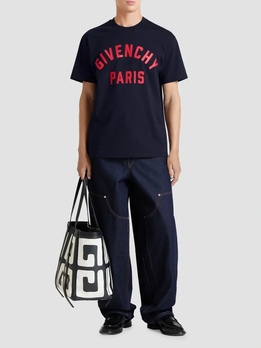 Givenchy Men's Raw Denim Carpenter Jeans | Thumbnail 2
