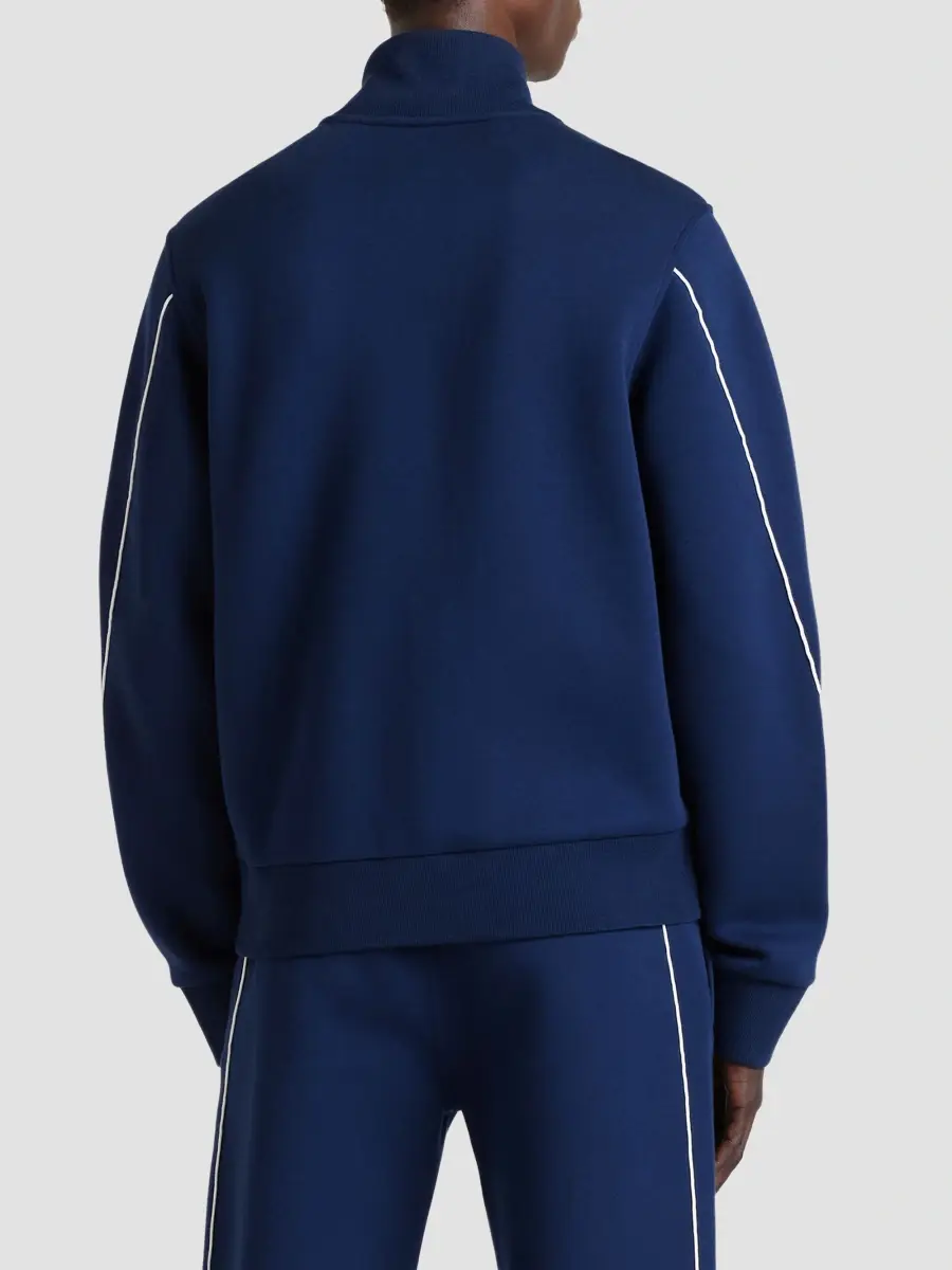Givenchy Men's Couture Seam Track Top in Scuba - Deep Blue | Thumbnail 4