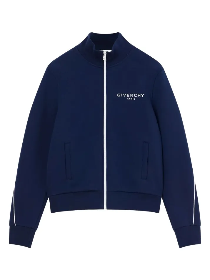 Givenchy Men's Couture Seam Track Top in Scuba - Deep Blue