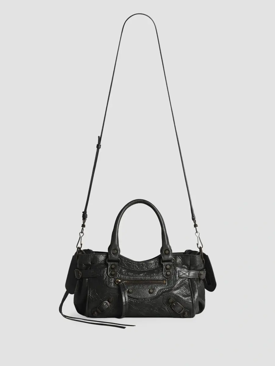 Balenciaga Women's Le City East-West Mini Top Handle Bag | Thumbnail 6