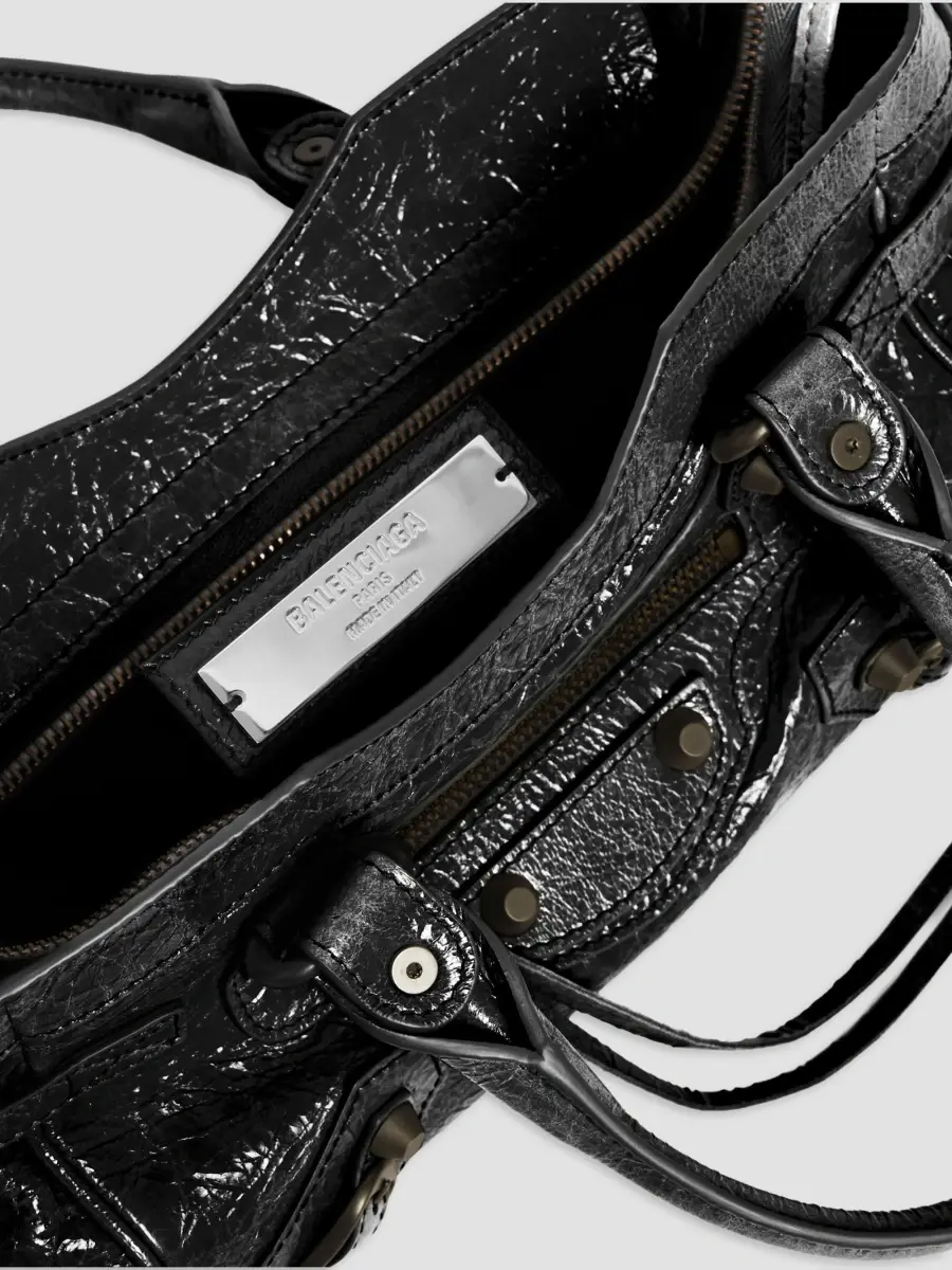 Balenciaga Women's Le City East-West Mini Top Handle Bag | Thumbnail 7