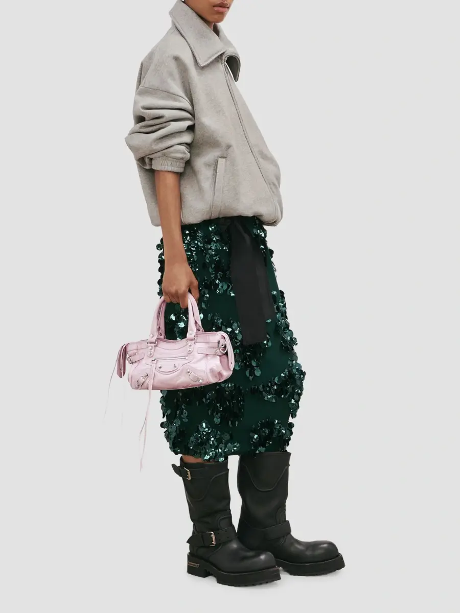 Balenciaga Women's Le City East-West Mini Top Handle Bag | Thumbnail 2