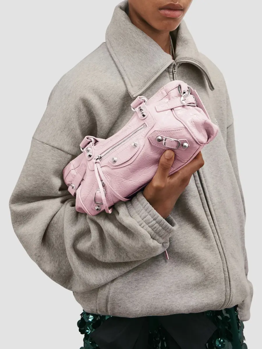 Balenciaga Women's Le City East-West Mini Top Handle Bag | Thumbnail 3