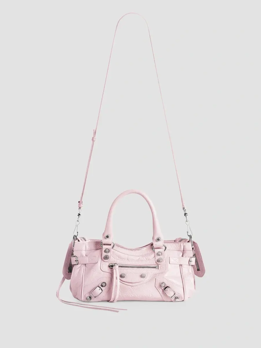Balenciaga Women's Le City East-West Mini Top Handle Bag | Thumbnail 4