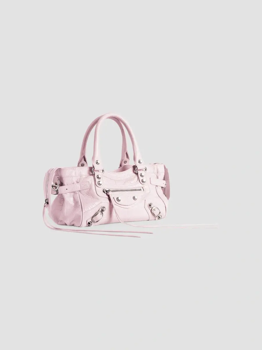 Balenciaga Women's Le City East-West Mini Top Handle Bag | Thumbnail 5