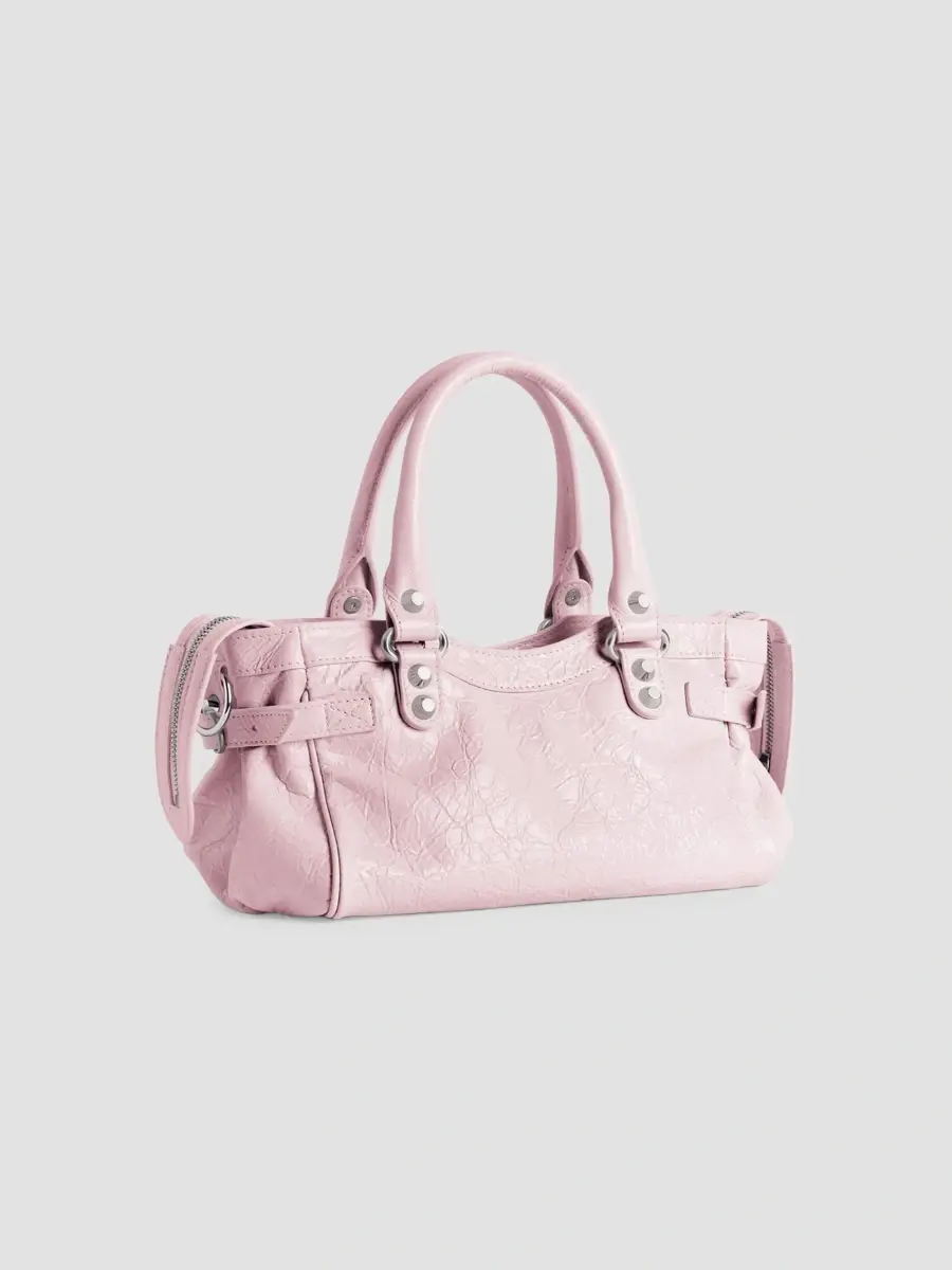 Balenciaga Women's Le City East-West Mini Top Handle Bag | Thumbnail 6