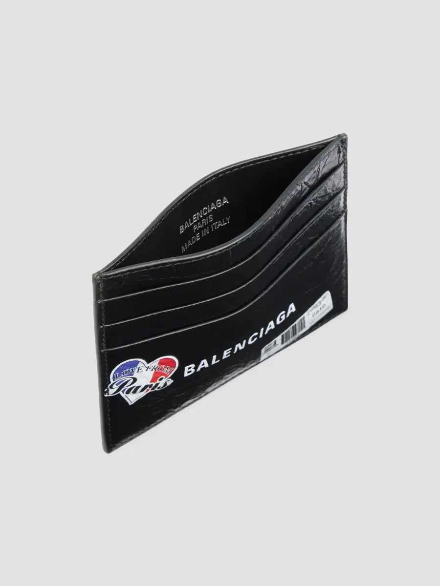 Balenciaga Men's Shopper Card Holder | Thumbnail 3