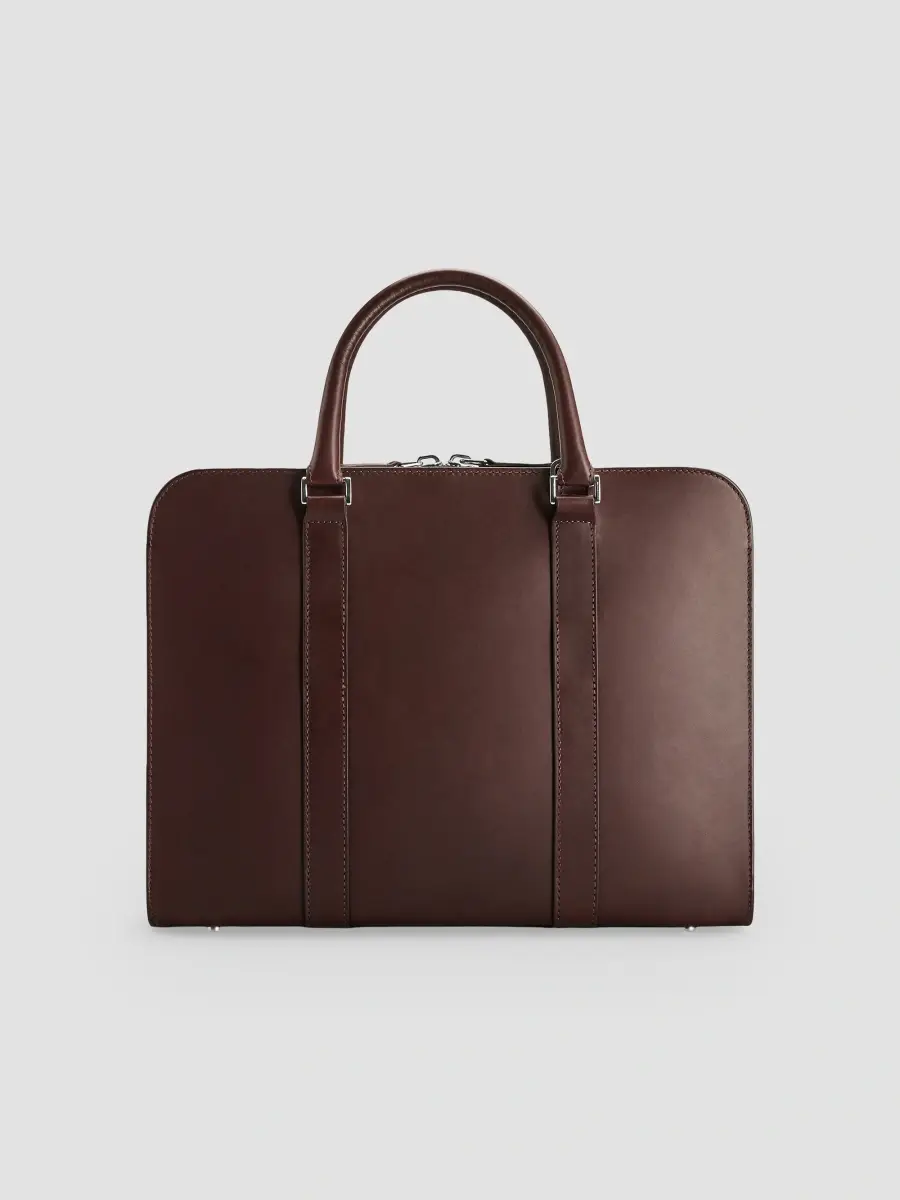 Carl Friedrik Men Heritage Palissy Leather Briefcase | Thumbnail 3
