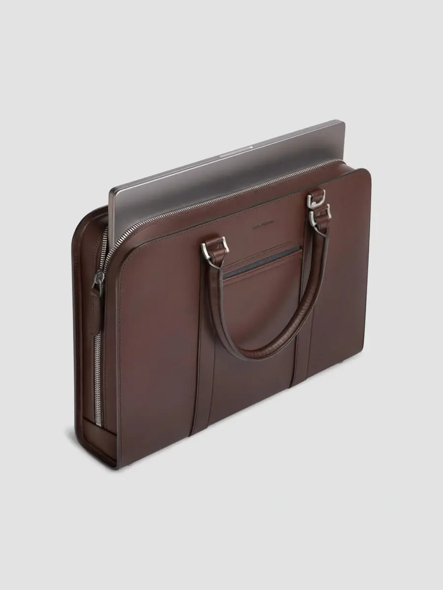 Carl Friedrik Men Heritage Palissy Leather Briefcase | Thumbnail 7